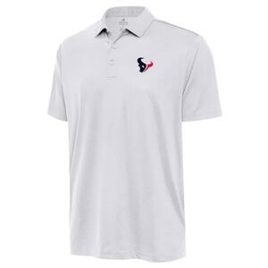Men’s White Polo with Houston Texans Logo